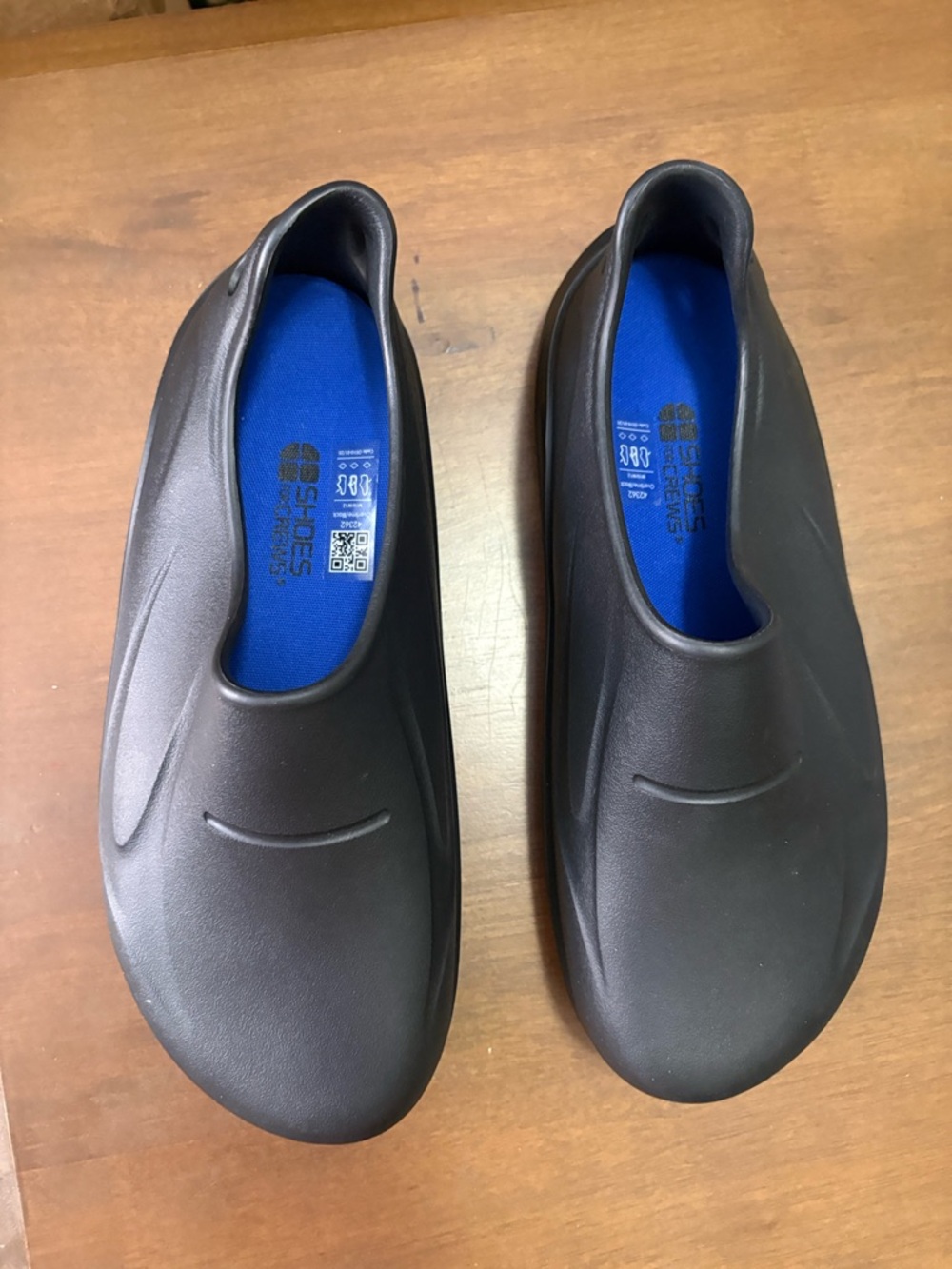 Shoes for Crews CrewGuard Work Shoes Slip Resistant Black Men 10 Women 12
